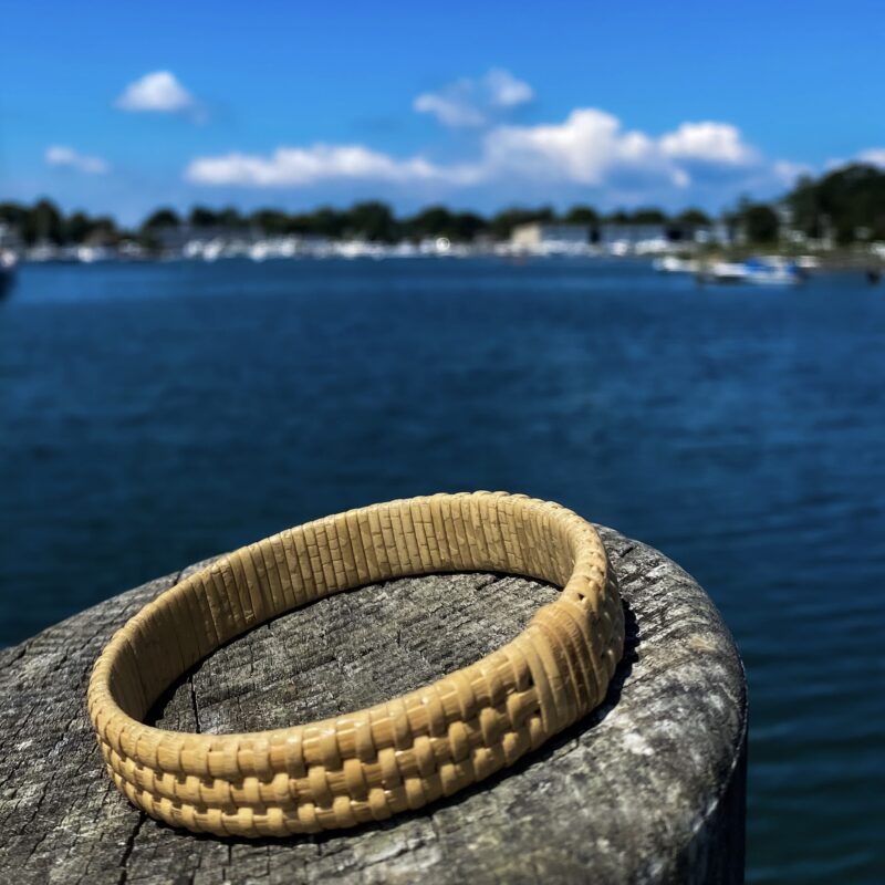 Natural Nantucket Cane Bangle - Image 3