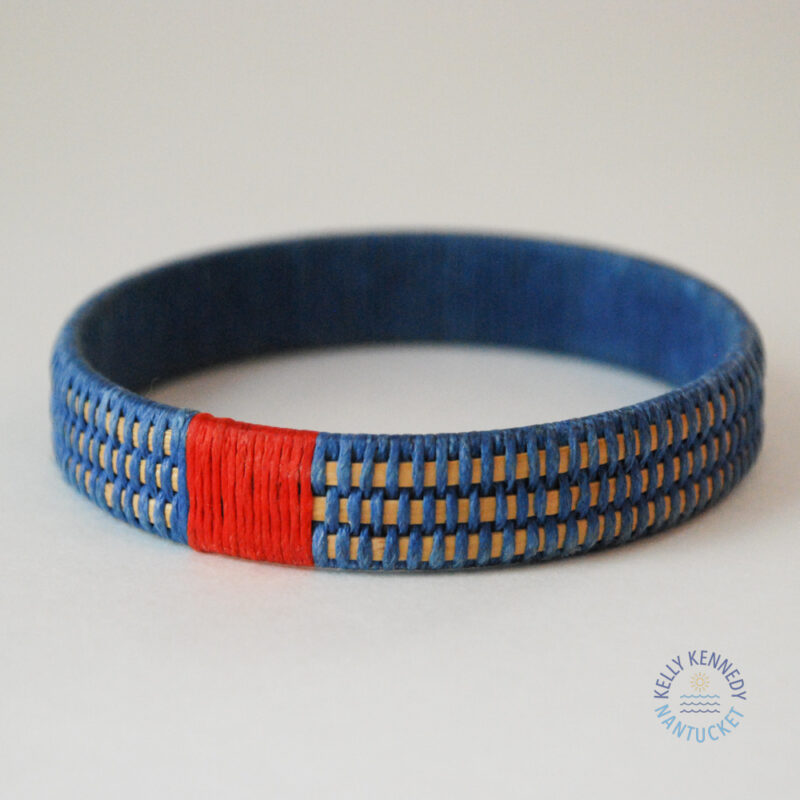 Atlantic Blue + Sankaty Red Bangle