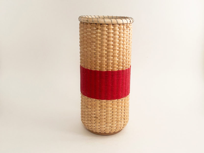 Sankaty Red - Slim 12oz - Nantucket Woven Koozie